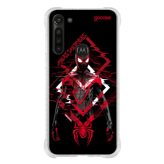 Capinha para celular  Spider Man - Traje Miles Morales