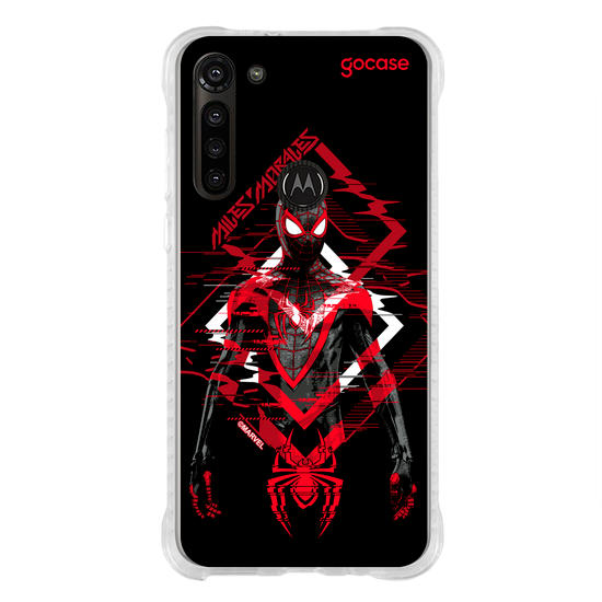 Capinha para celular  Spider Man - Traje Miles Morales Capinha para celular  Spider Man - Traje Miles Morales