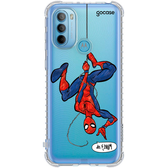 Capinha para celular  Marvel - Homem-Aranha - Ponta-Cabeça