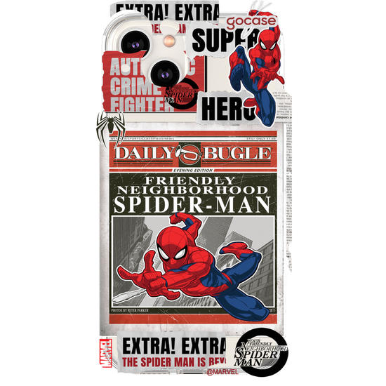 Capinha para celular Spider Man - Newspaper