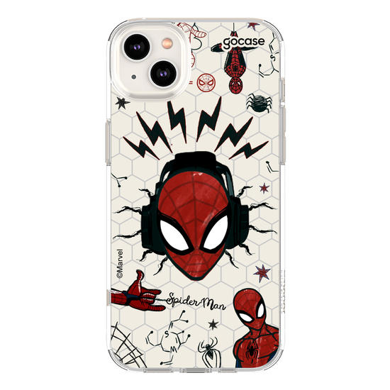 Capinha para celular  Spider-Man Elements Sketch