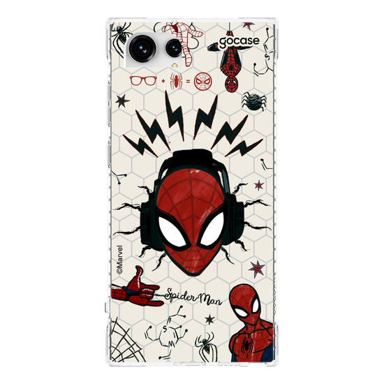 Capinha para celular  Spider-Man Elements Sketch