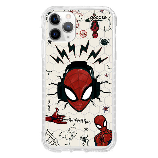 Capinha para celular  Spider-Man Elements Sketch