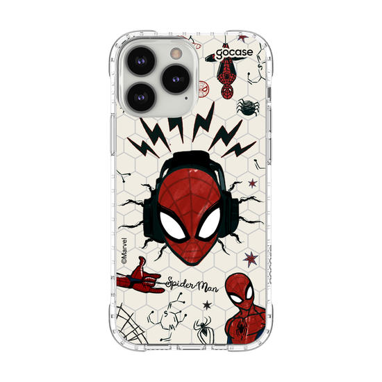 Capinha para celular  Spider-Man Elements Sketch