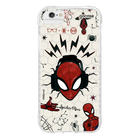 Capinha para celular  Spider-Man Elements Sketch