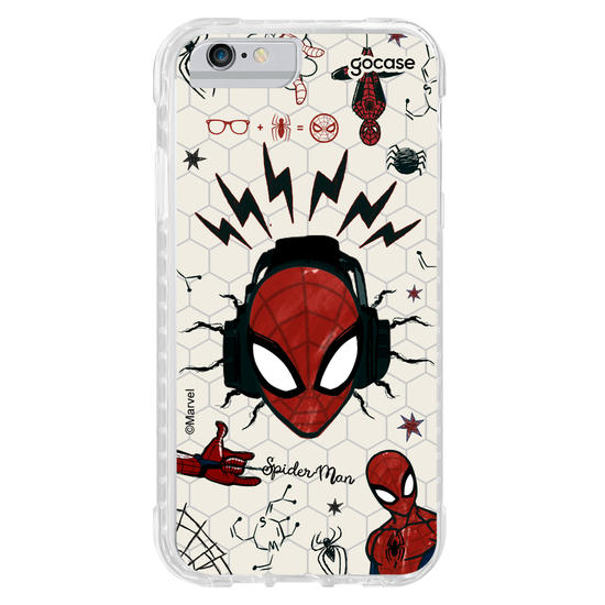 Capinha para celular  Spider-Man Elements Sketch