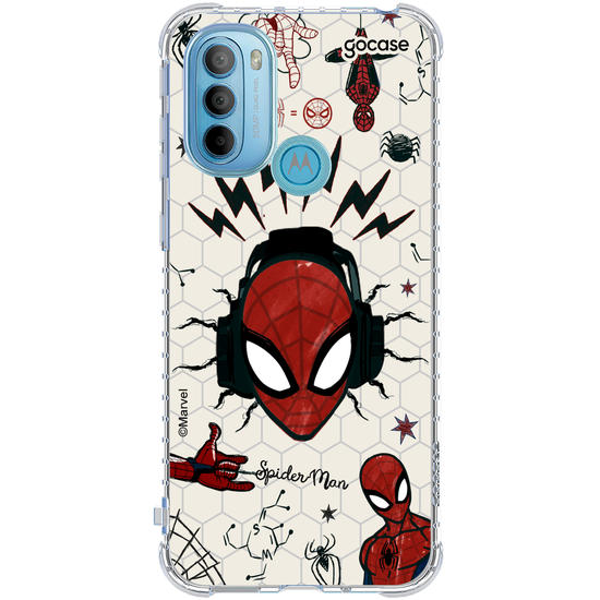 Capinha para celular  Spider-Man Elements Sketch