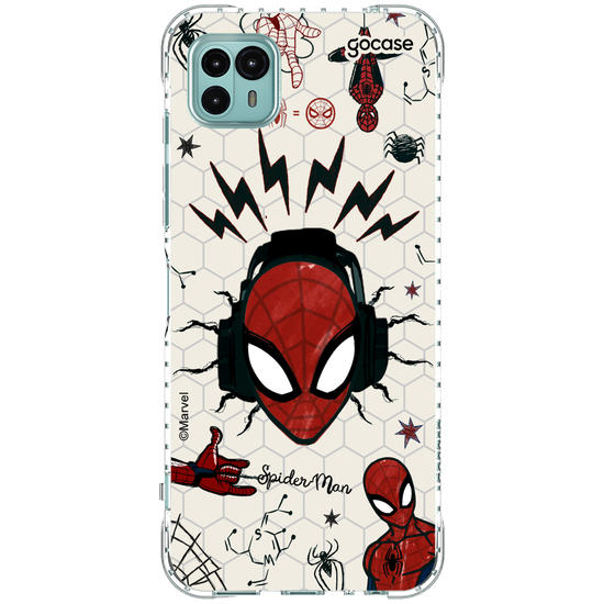 Capinha para celular  Spider-Man Elements Sketch