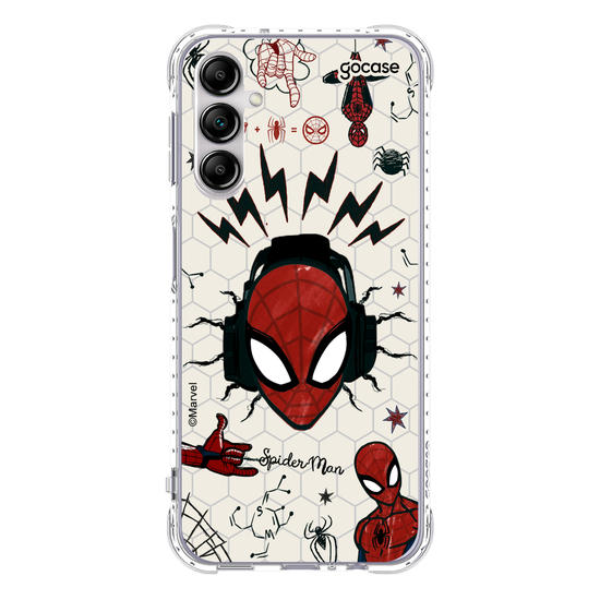 Capinha para celular  Spider-Man Elements Sketch