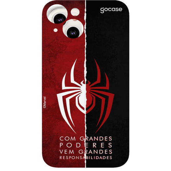 Capinha para celular  Homem Aranha - Grandes Poderes