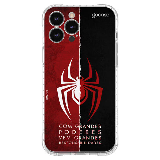 Capinha para celular  Homem Aranha - Grandes Poderes