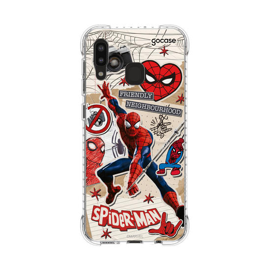 Capinha para celular  Homem Aranha - Colagem