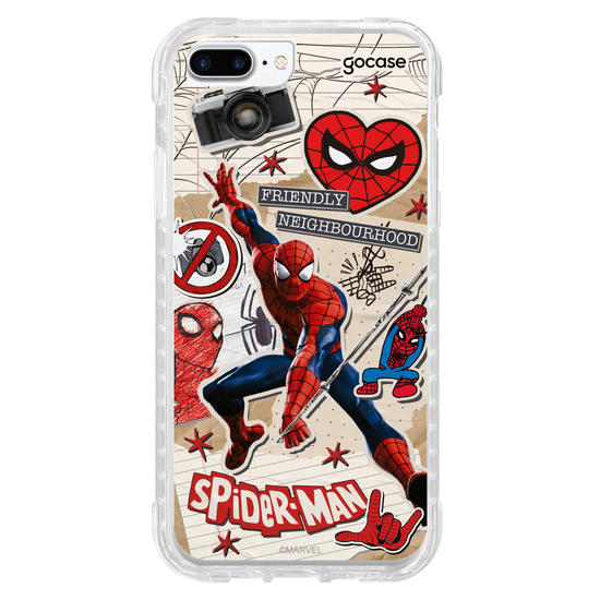 Capinha para celular  Homem Aranha - Colagem