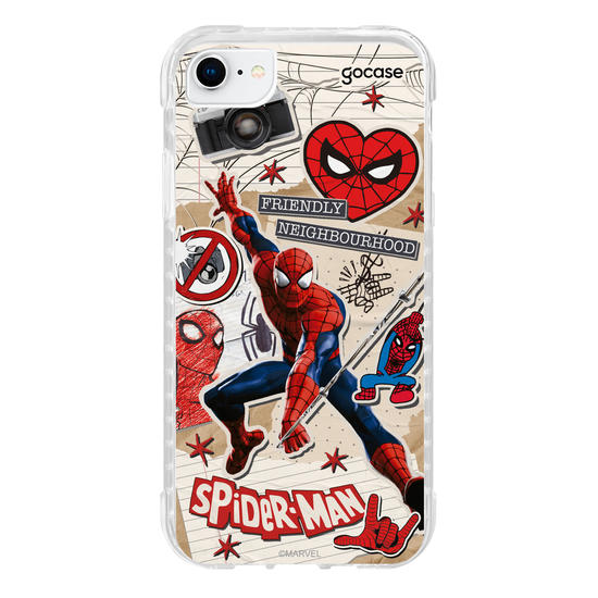 Capinha para celular  Homem Aranha - Colagem