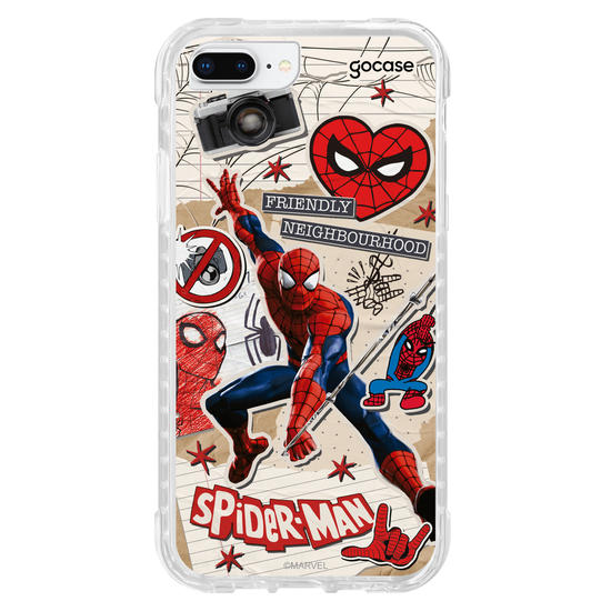 Capinha para celular  Homem Aranha - Colagem