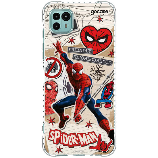 Capinha para celular  Homem Aranha - Colagem
