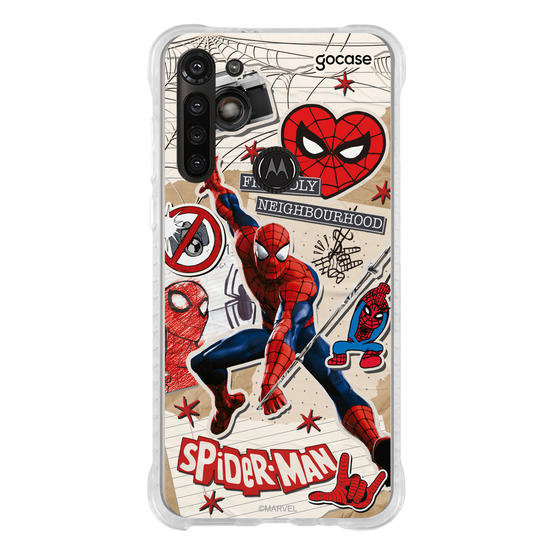 Capinha para celular  Homem Aranha - Colagem