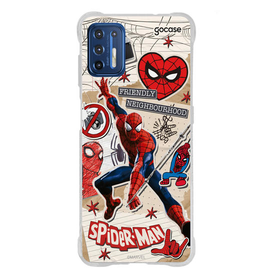 Capinha para celular  Homem Aranha - Colagem