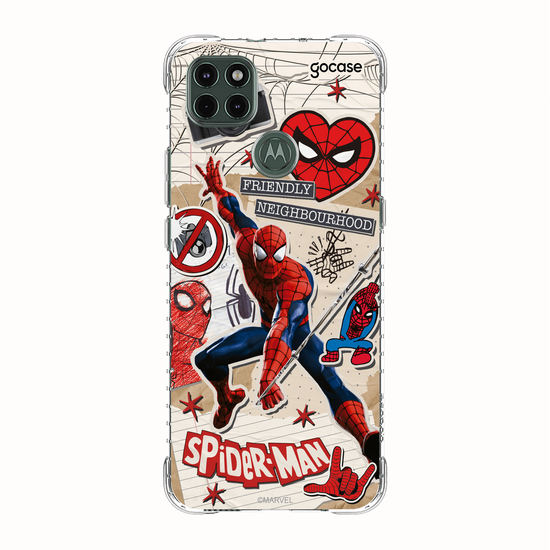 Capinha para celular  Homem Aranha - Colagem