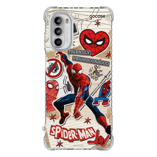 Capinha para celular  Homem Aranha - Colagem