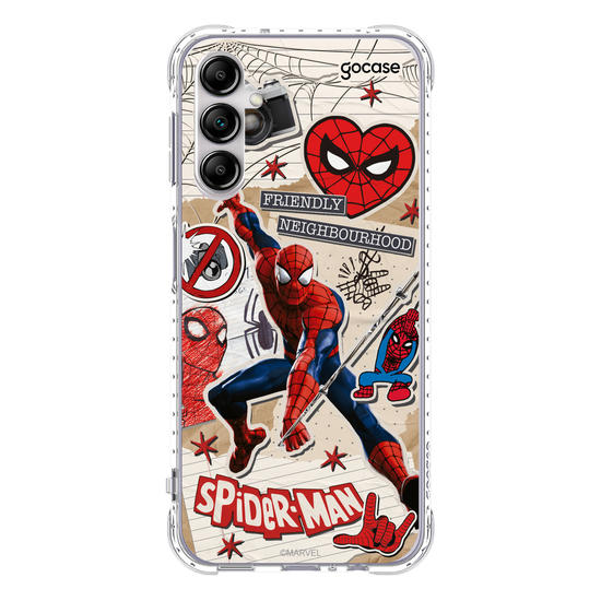 Capinha para celular  Homem Aranha - Colagem