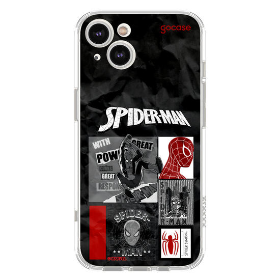 Capinha para celular  Spider Noir