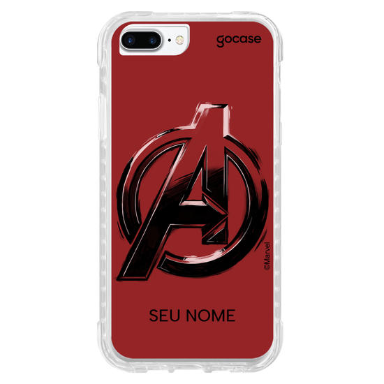 Capinha para celular Marvel - Vingadores Logo Vermelha