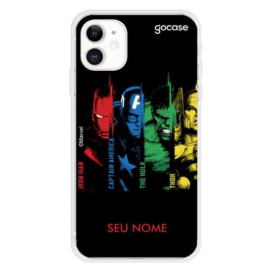 Marvel - Vingadores Originais Color Phone Case