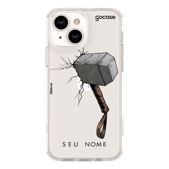 Capinha para celular Marvel - Martelo Thor