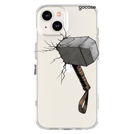 Capinha para celular Marvel - Martelo Thor
