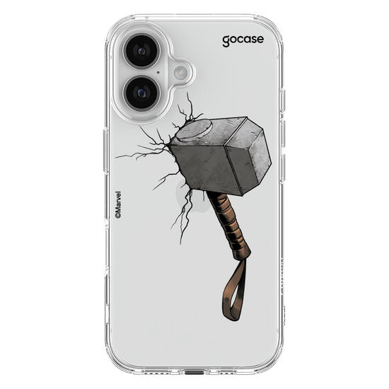 Capinha para celular Marvel - Martelo Thor
