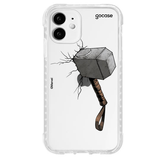 Capinha para celular Marvel - Martelo Thor