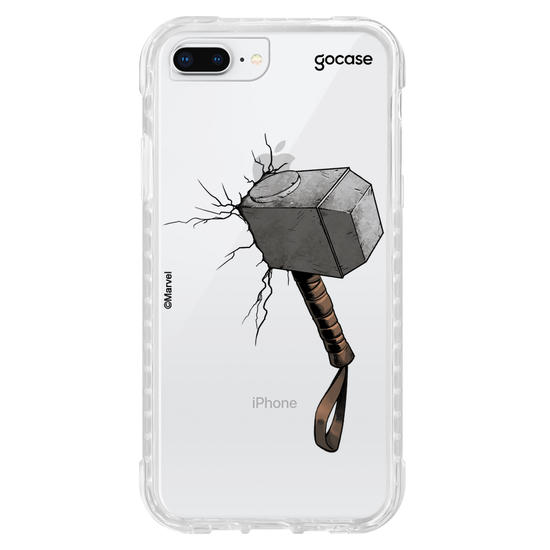 Capinha para celular Marvel - Martelo Thor