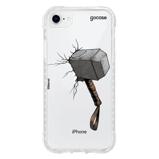 Capinha para celular Marvel - Martelo Thor