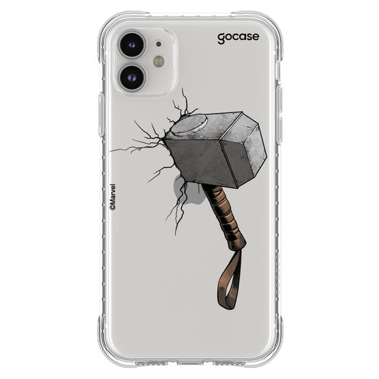 Capinha para celular Marvel - Martelo Thor