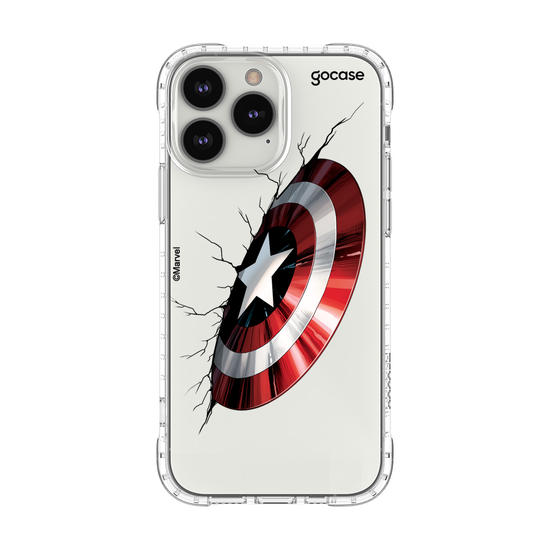 Capinha para celular Marvel - Escudo Capitão América