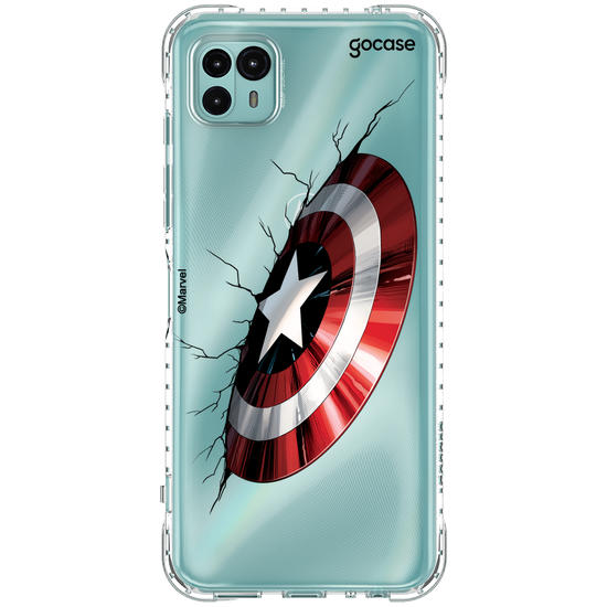 Capinha para celular Marvel - Escudo Capitão América