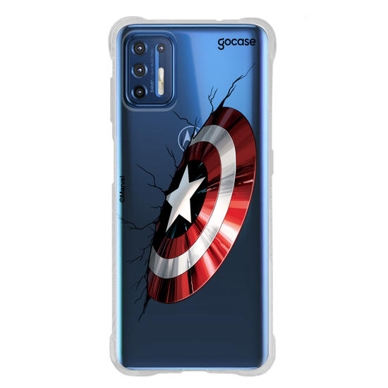 Capinha para celular Marvel - Escudo Capitão América