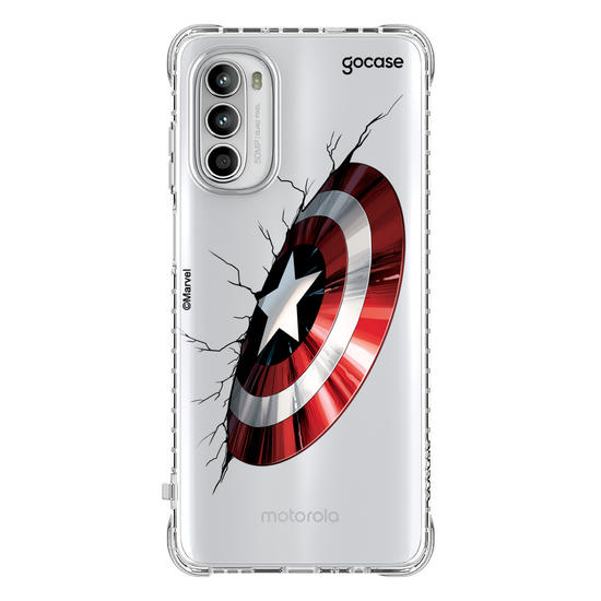 Capinha para celular Marvel - Escudo Capitão América