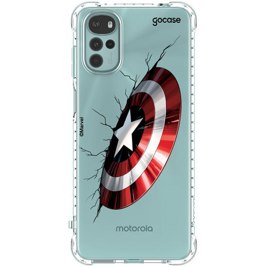 Capinha para celular Marvel - Escudo Capitão América