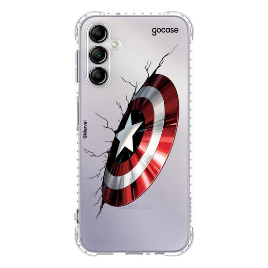Capinha para celular Marvel - Escudo Capitão América