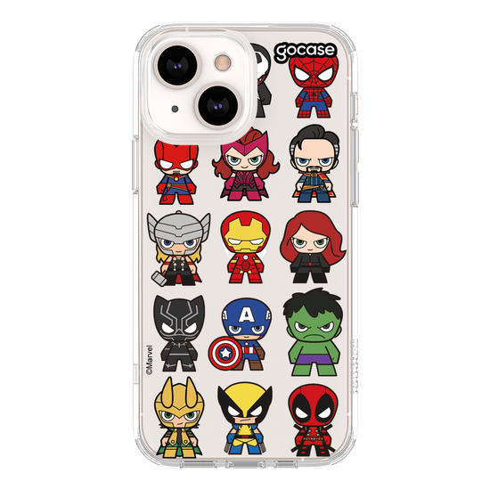 Capinha para celular Marvel - Pattern Cute