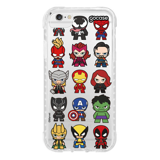 Capinha para celular  Marvel - Pattern Cute