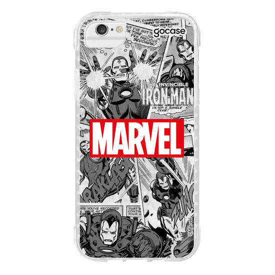 Capinha para celular  Marvel - Starring: Iron Man!