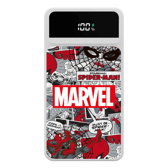 Carregador Portátil Turbo 10000mah - Marvel - Starring: Spider-Man!