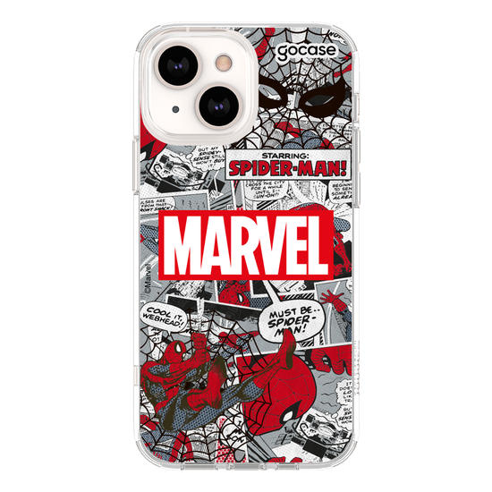 Capinha para celular Marvel - Starring: Spider-Man!