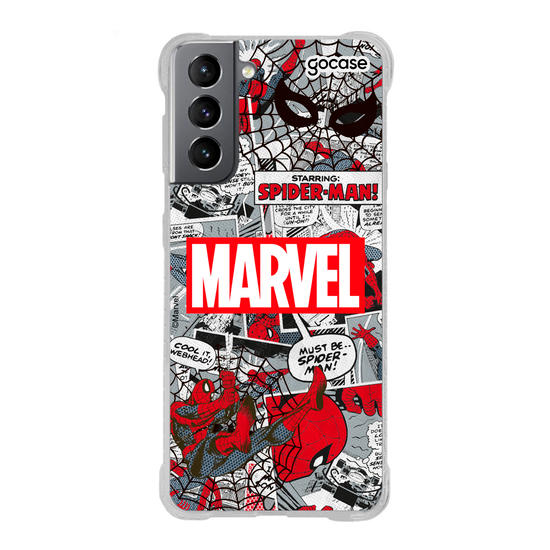 Capinha para celular Marvel - Starring: Spider-Man!
