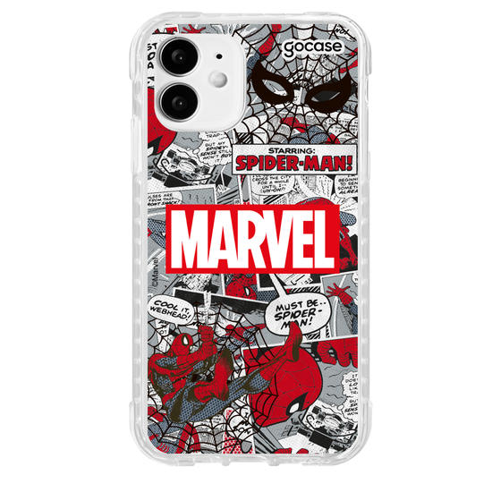 Capinha para celular Marvel - Starring: Spider-Man!