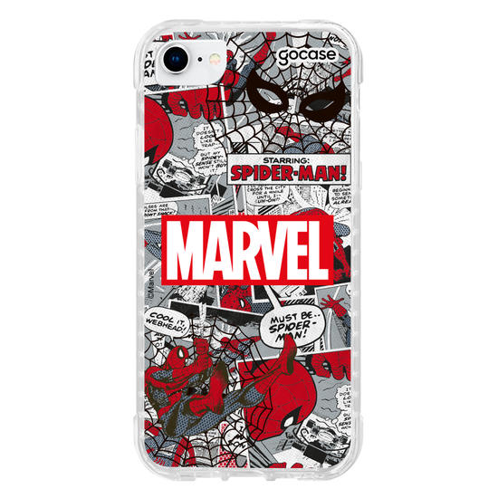 Capinha para celular Marvel - Starring: Spider-Man!