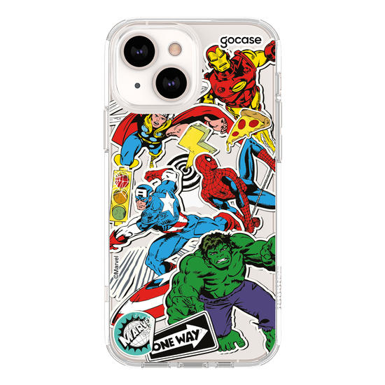 Capinha para celular  Marvel - Os Vingadores - Stickers